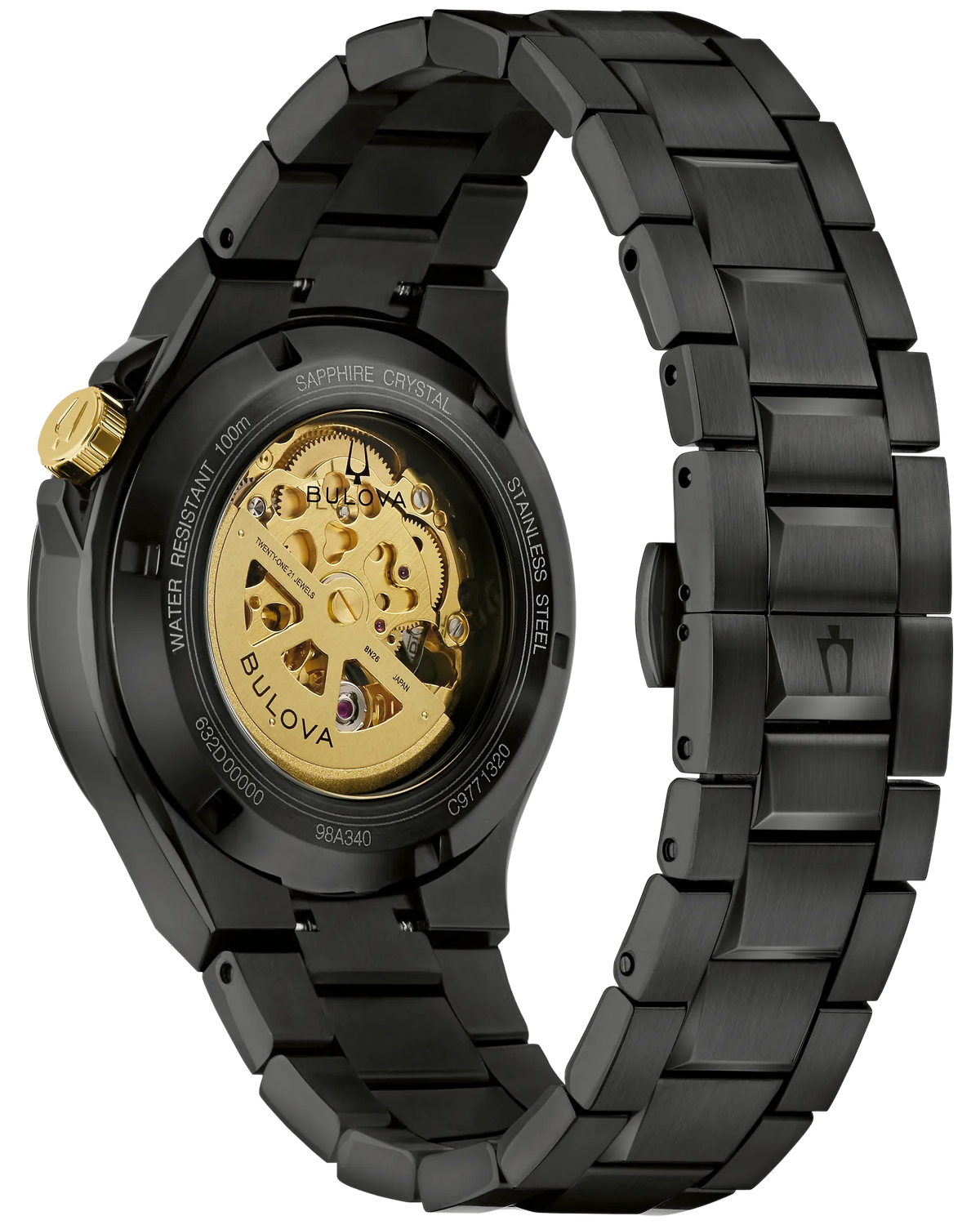 Bulova Maquina Automatic Watch 98A340