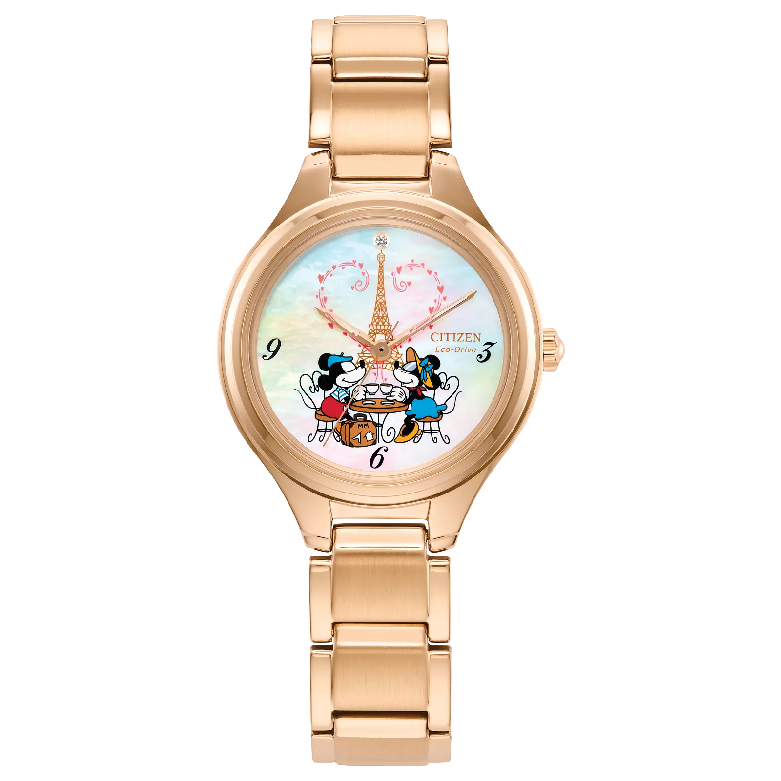 Citizen Mickey Mouse & Minnie Mouse Take Paris FE2103-52D