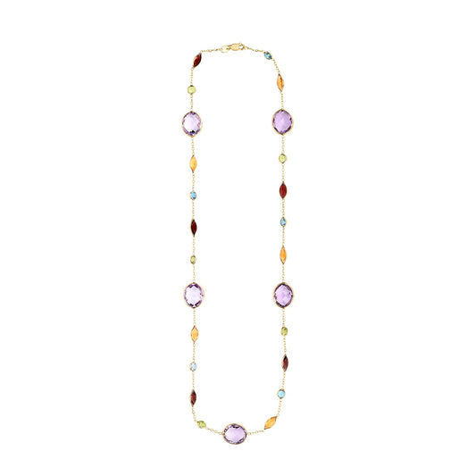 Royal Chain 14K Gold Semi-Precious Necklace NCK1968