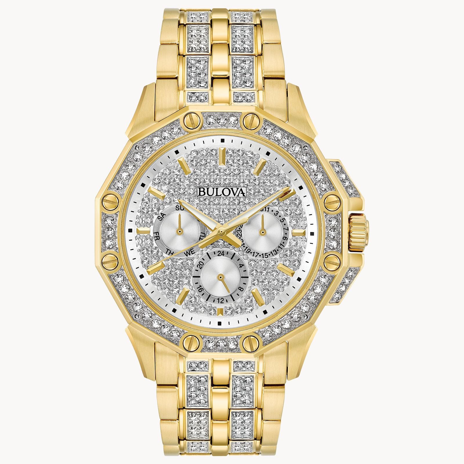 Bulova Crystal Watch 98C126