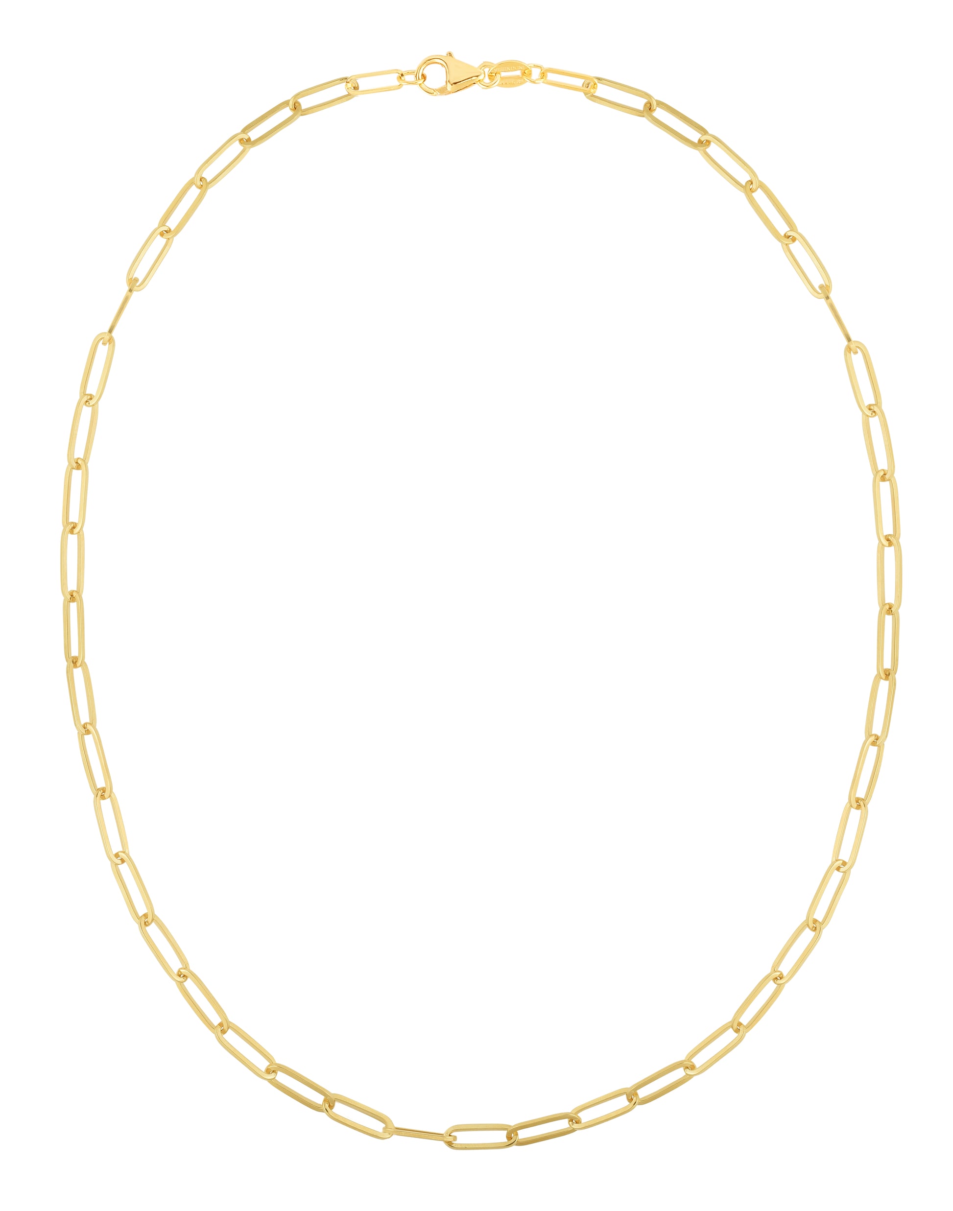 Royal Chain 14K 4mm Paperclip Chain PCLIP095