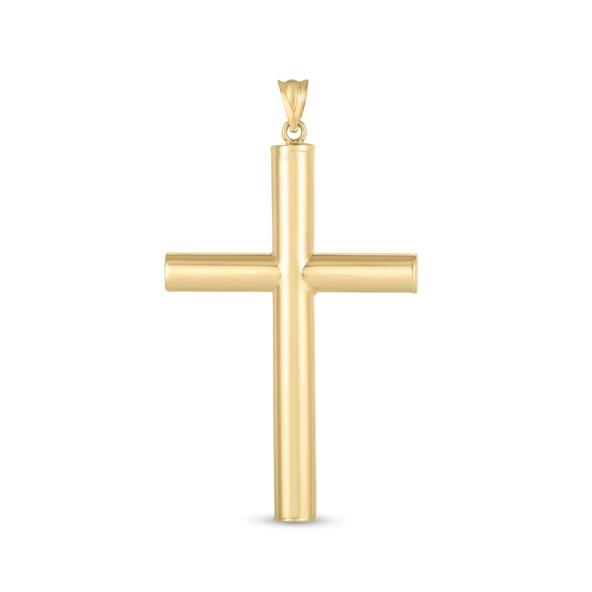 Royal Chain 14K Gold Classic Cross Pendant PD3662
