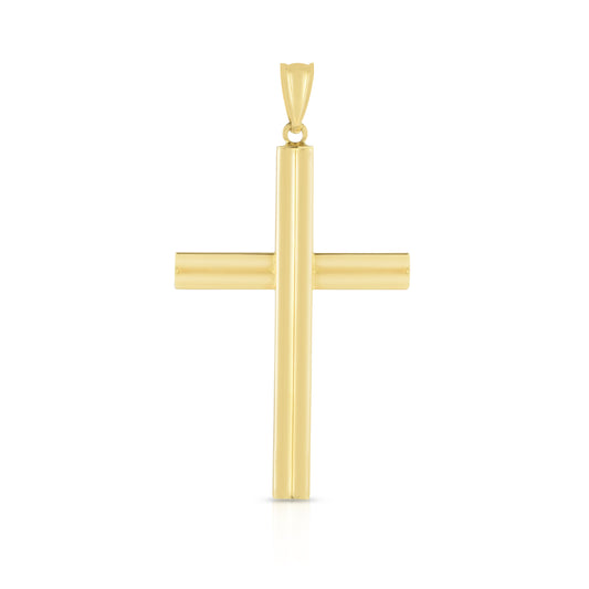 Royal Chain 14K Polished Cross Charm PD8376