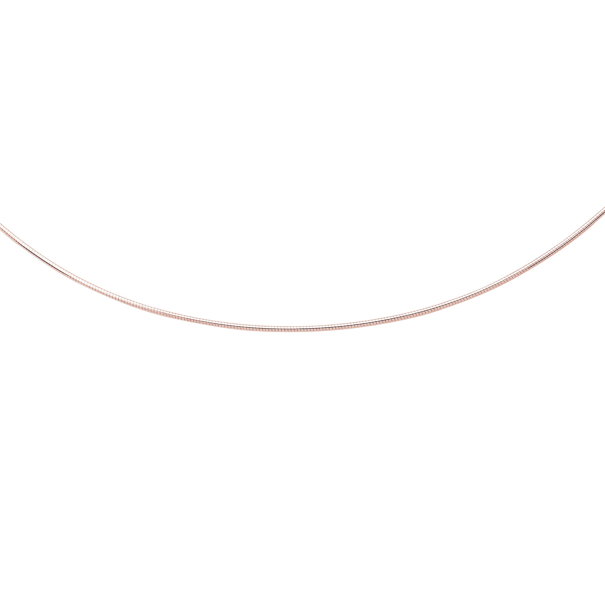 Royal Chain 14K Gold 1.5mm Round Omega with Screw Back Lock PKROMD1