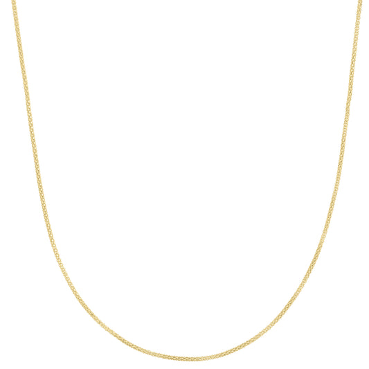 Royal Chain 14K Gold 1.3mm Popcorn Chain POP020