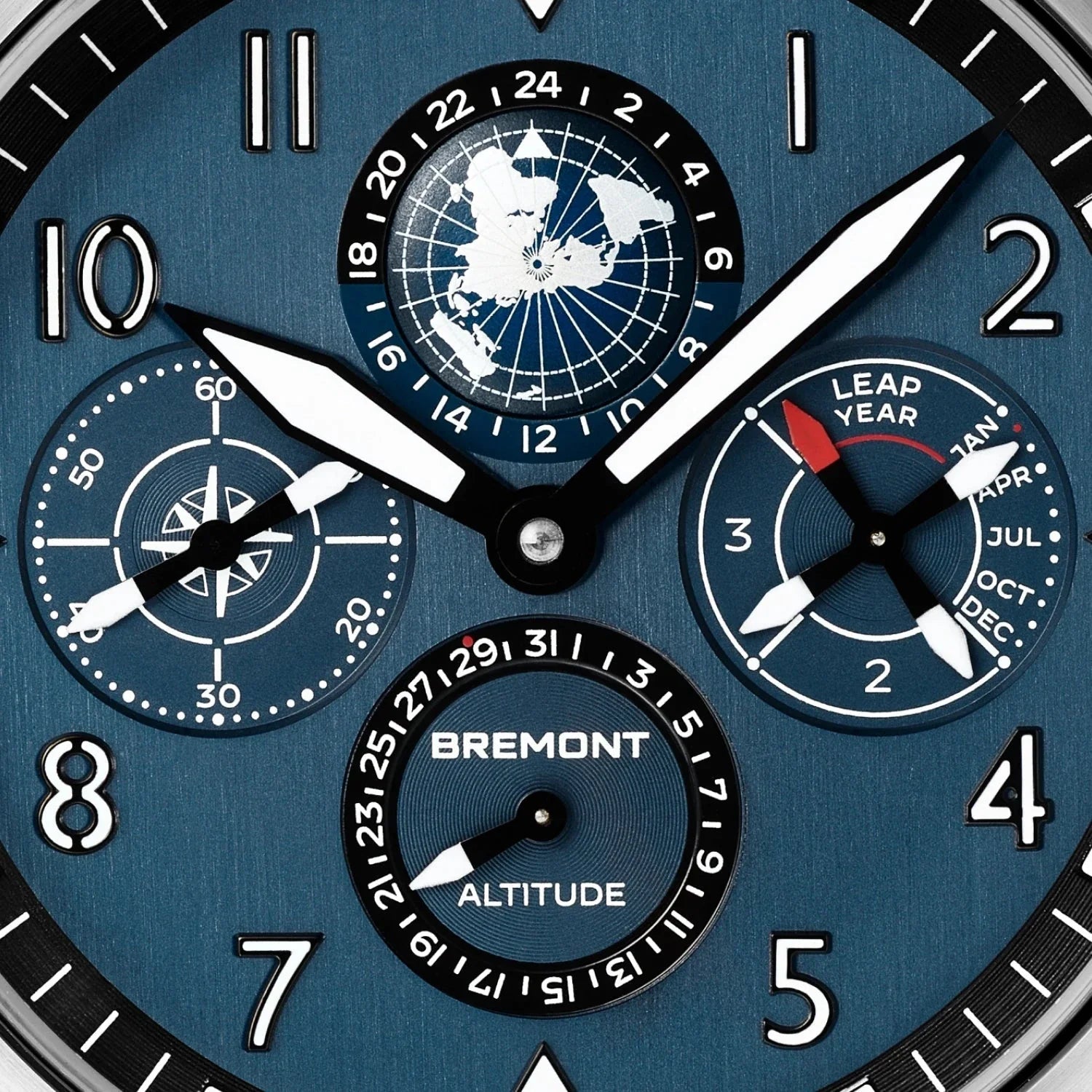 Bremont ALTITUDE PERPETUAL CALENDAR GMT ALT42-PER-TI-BL-B