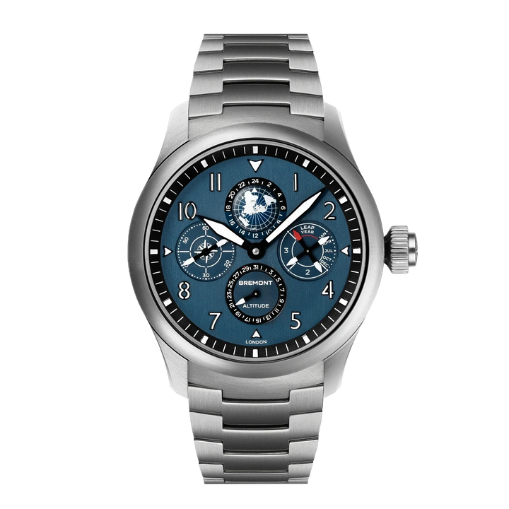 Bremont ALTITUDE PERPETUAL CALENDAR GMT ALT42-PER-TI-BL-B