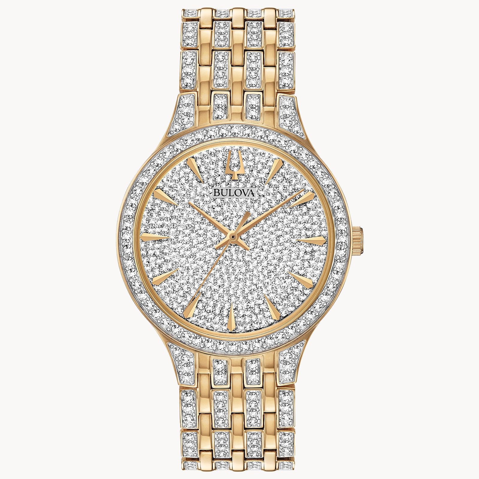 Bulova Crystal Watch 98A229