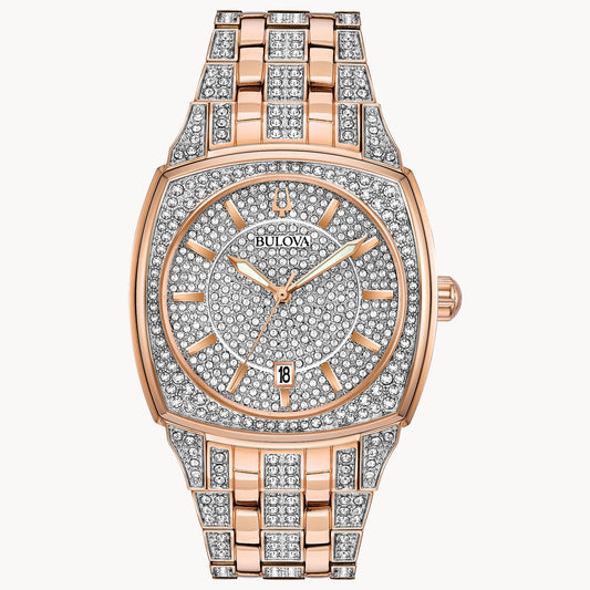 Bulova Crystal Watch 98B324