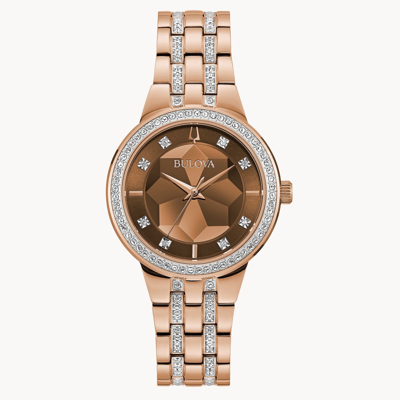 Bulova Crystal Watch 98L266