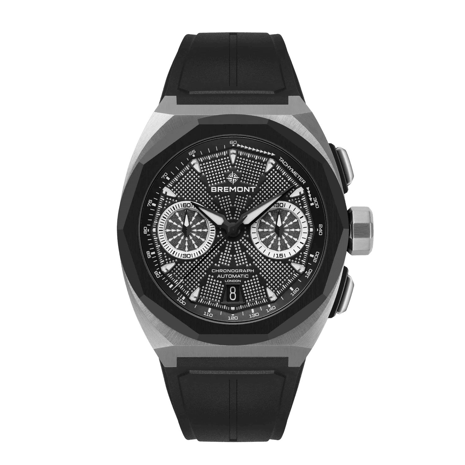 Bremont Supernova 41mm Chronograph Rubber Strap SUPERNOVA-41MM-CHRONOGRAPH-RUBBER-STRAP