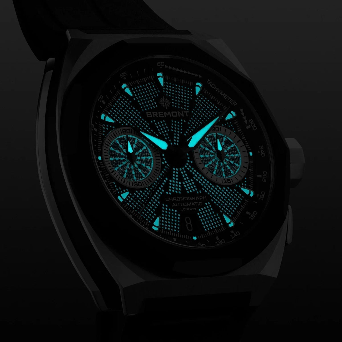 Bremont Supernova 41mm Chronograph Rubber Strap SUPERNOVA-41MM-CHRONOGRAPH-RUBBER-STRAP