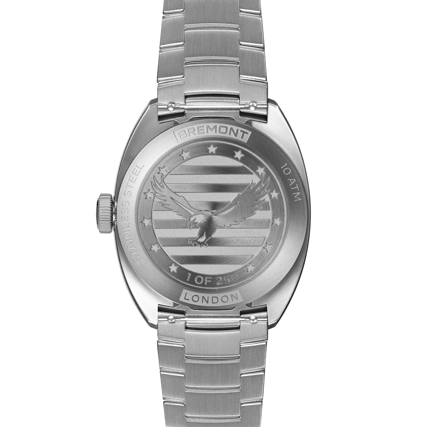 Bremont Terra Nova 40.5mm Jumping Hour 1776 Bracelet TN40-JH-SS-BL-1776-B