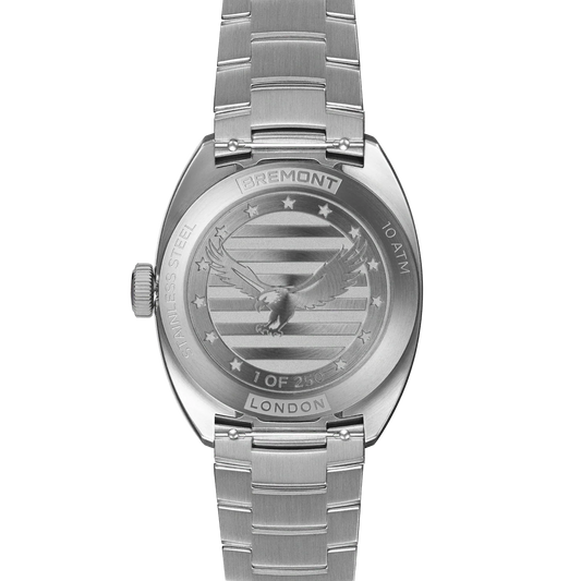Bremont Terra Nova 40.5mm Jumping Hour 1776 Bracelet TN40-JH-SS-BL-1776-B