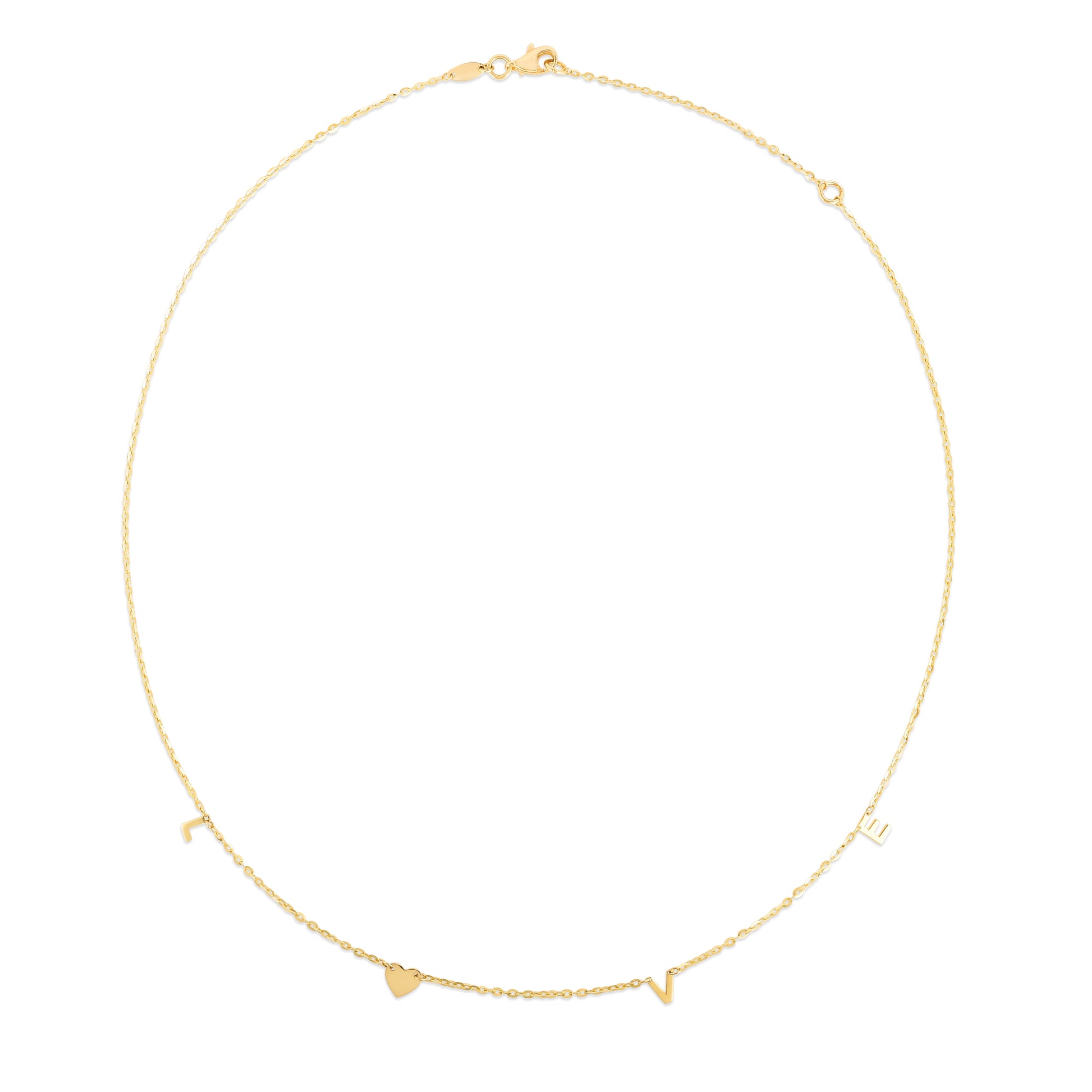 Royal Chain 14K LOVE Necklace RC13363