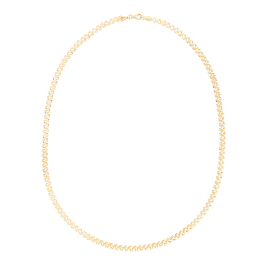 Royal Chain 14K Gold Textured Fancy Chain RC13718