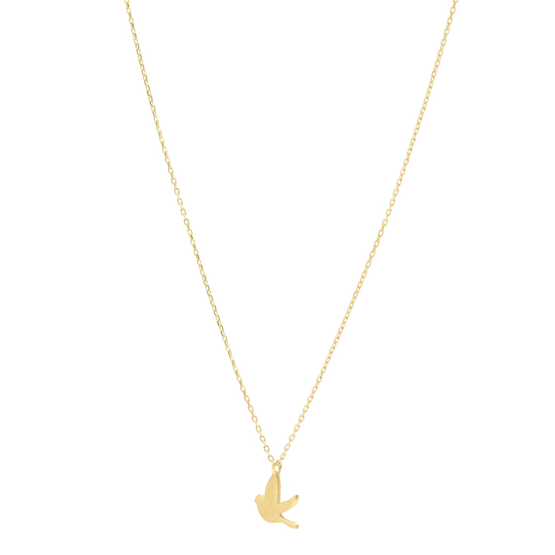 Royal Chain 14K Dove Necklace RC14087