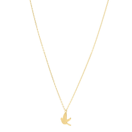 Royal Chain 14K Dove Necklace RC14087