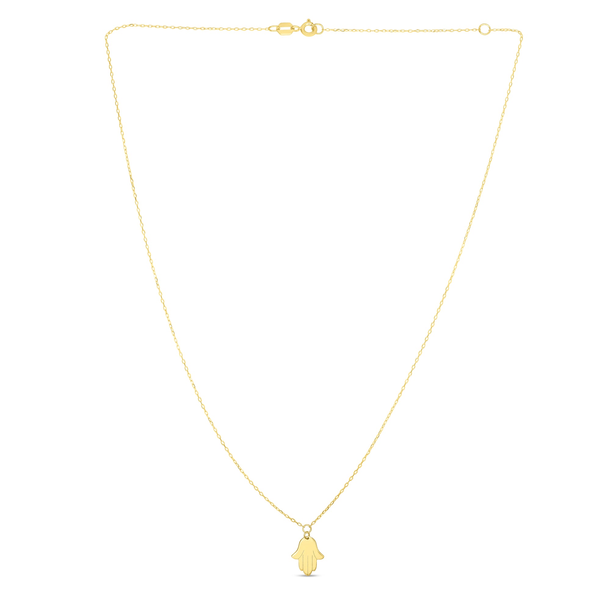 Royal Chain 14K Gold Hamsa Necklace RC1547