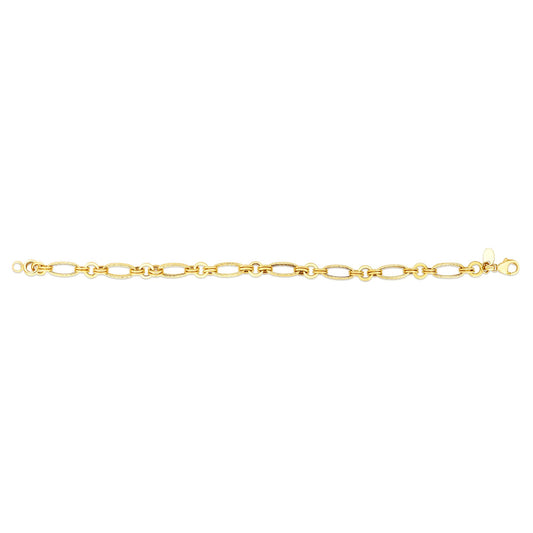 Royal Chain 14K Gold Elongated Oval Link Chain RC2967