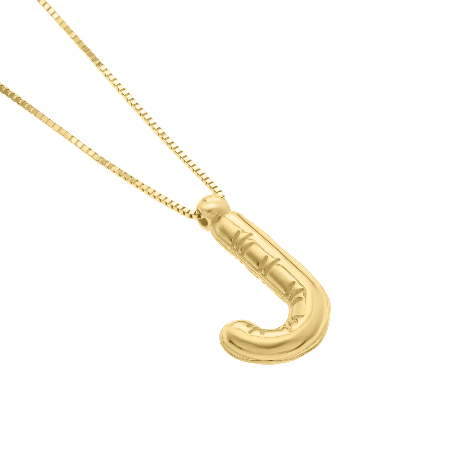Royal Chain 14K Helium Initial J Pendant RCJ15461