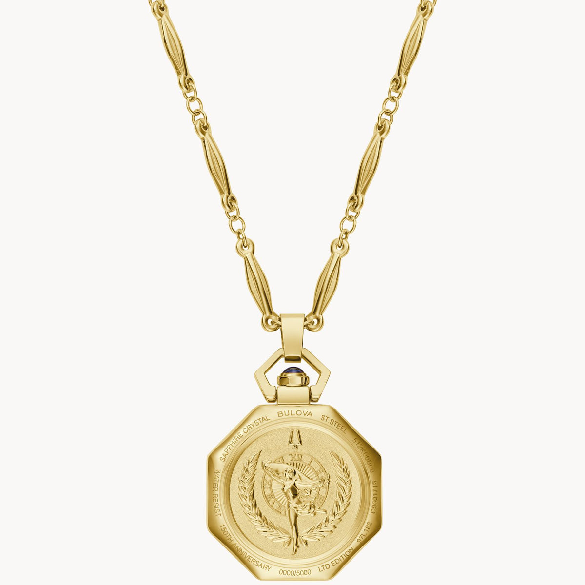 Bulova Rubaiyat Pendant Necklace Watch 97L182