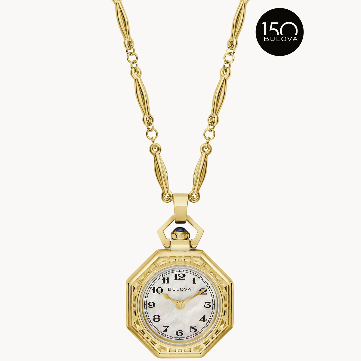 Bulova Rubaiyat Pendant Necklace Watch 97L182