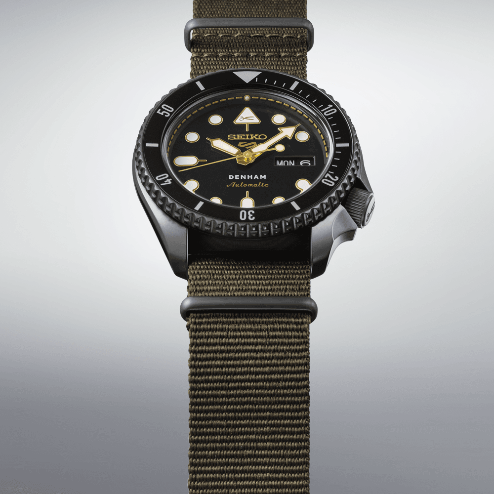Seiko 5 Sports DENHAM Limited Edition Watch SBSA283