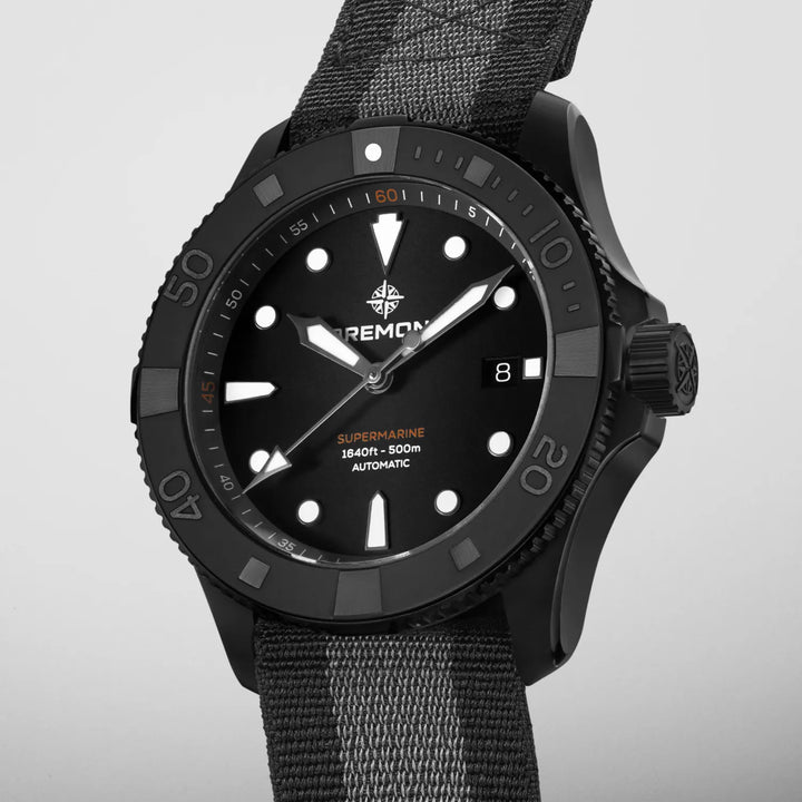 Bremont Supermarine Full Ceramic, Tactical Black SM43-DT-BKCER-BK-N-S