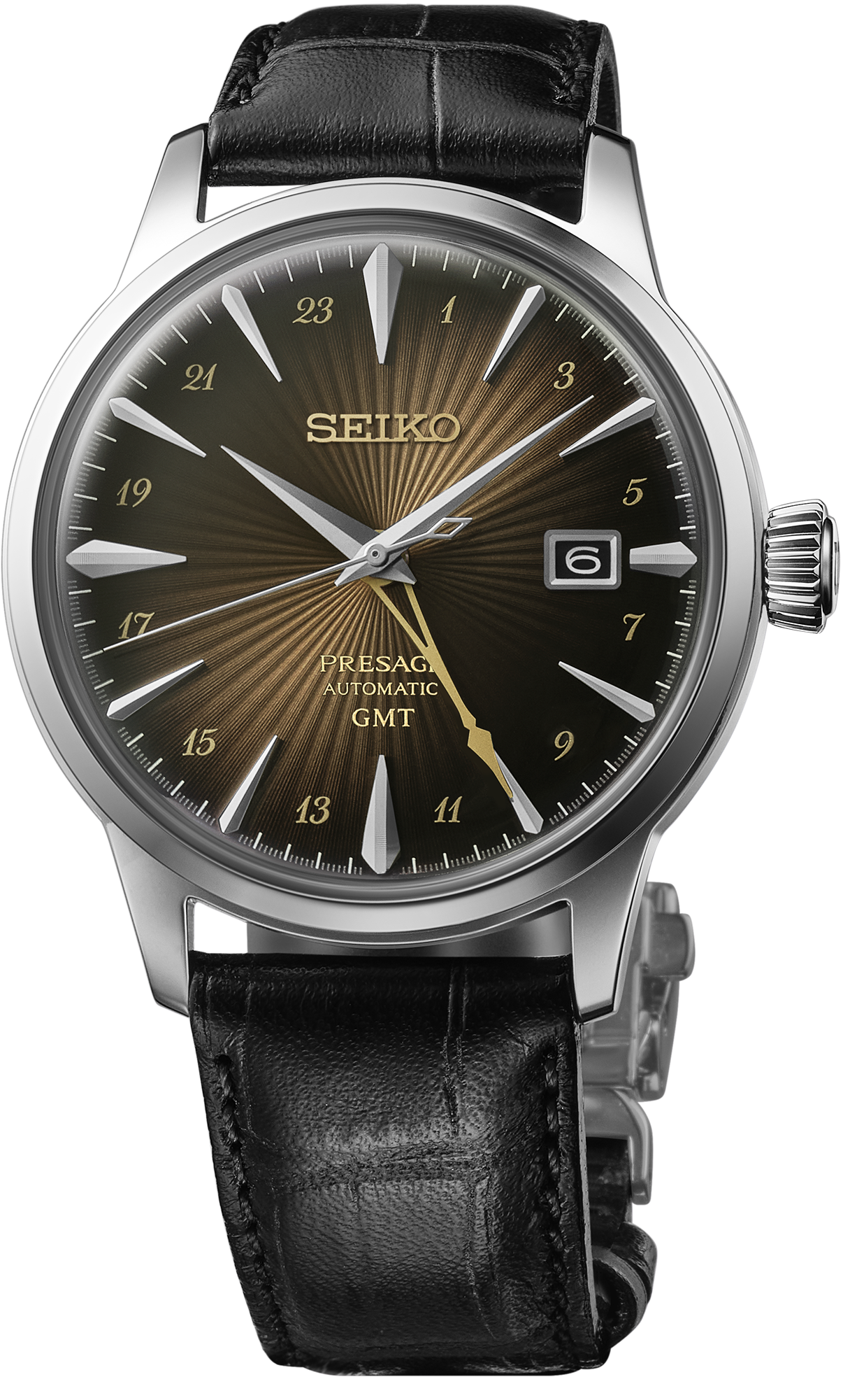 Seiko Presage Cocktail Time GMT Watch SSK039