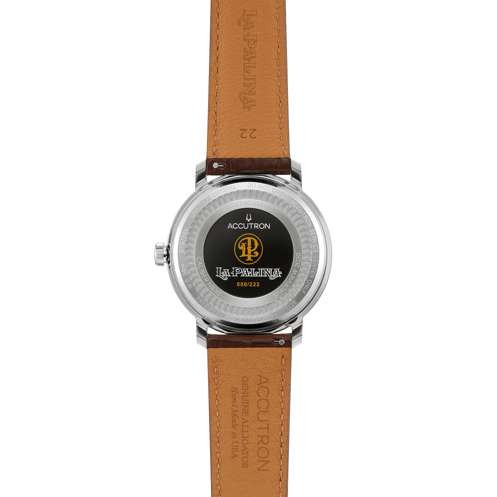 Accutron Stainless Steel Legacy Unisex Watch 2ES6A007