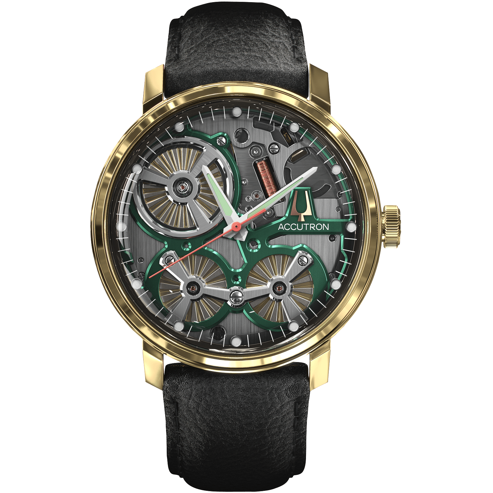 Accutron Stainless Steel Legacy Unisex Watch 2ES7A001