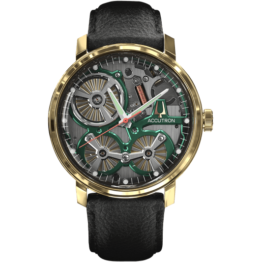 Accutron Stainless Steel Legacy Unisex Watch 2ES7A001