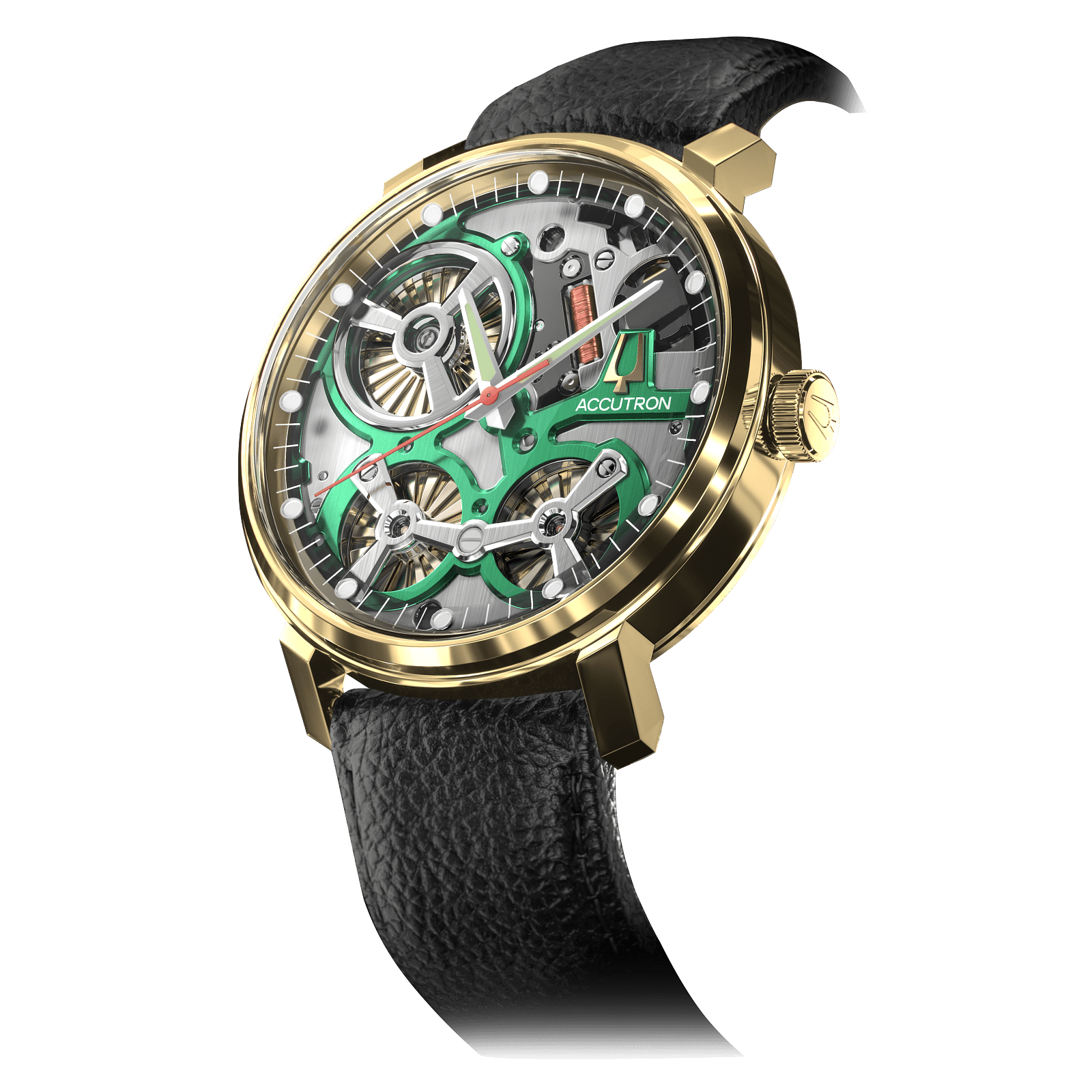 Accutron Stainless Steel Legacy Unisex Watch 2ES7A001