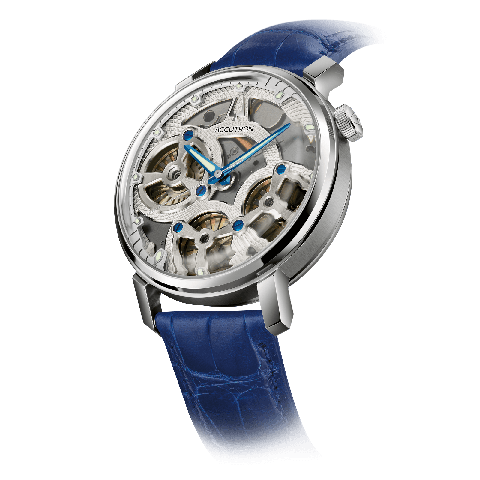 Accutron Stainless Steel Astronaut Mens Watch 26A209