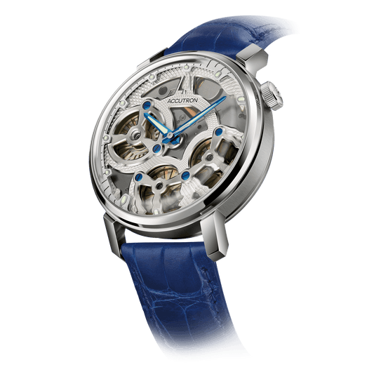 Accutron Stainless Steel Astronaut Mens Watch 26A209