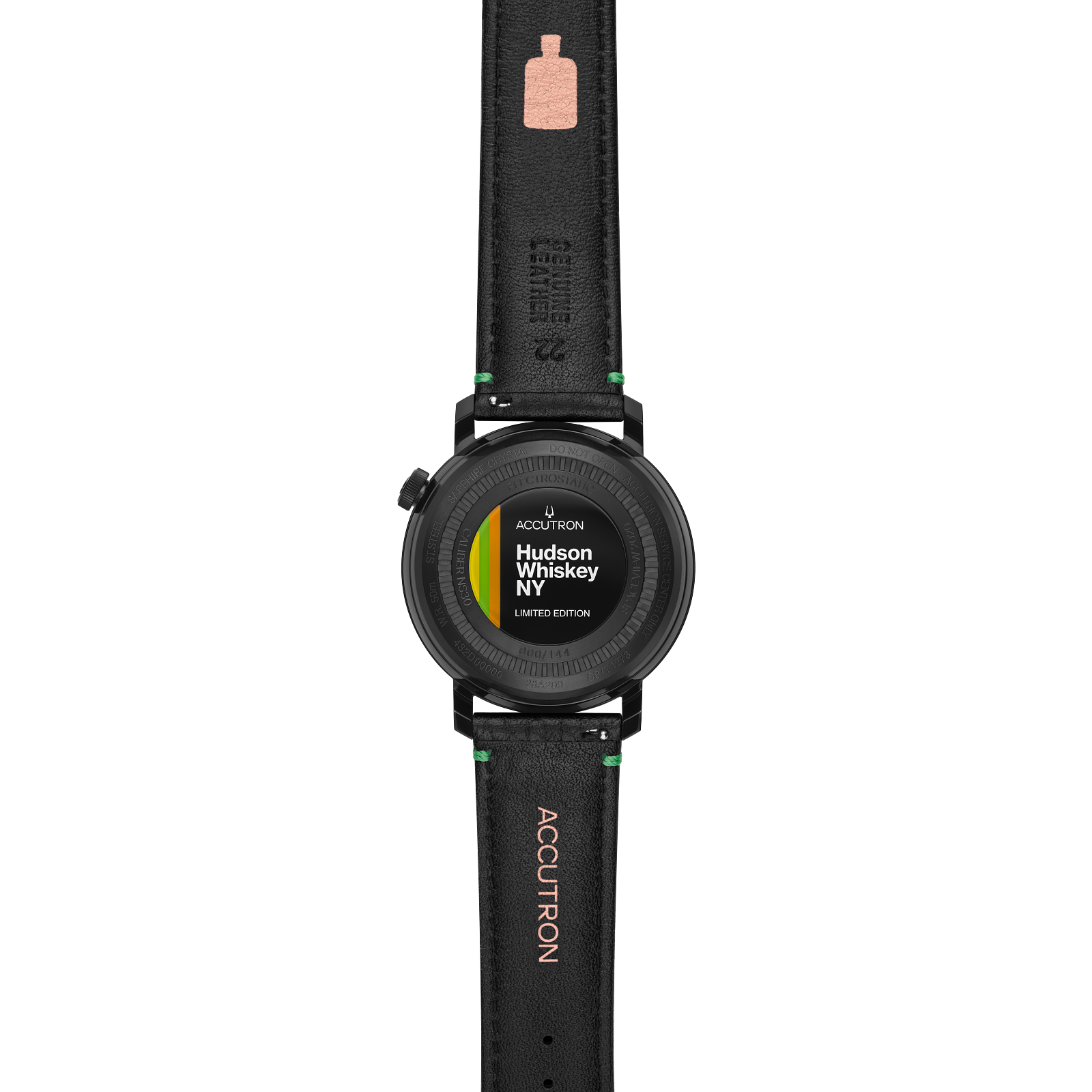 Accutron Stainless Steel Electrostatic Mens Watch 28A209