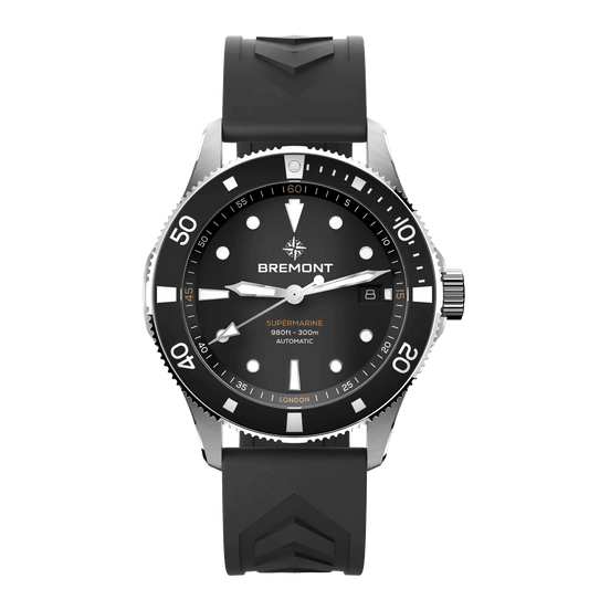 Bremont Supermarine 300M Date SM40-DT-SS-BK-R-S
