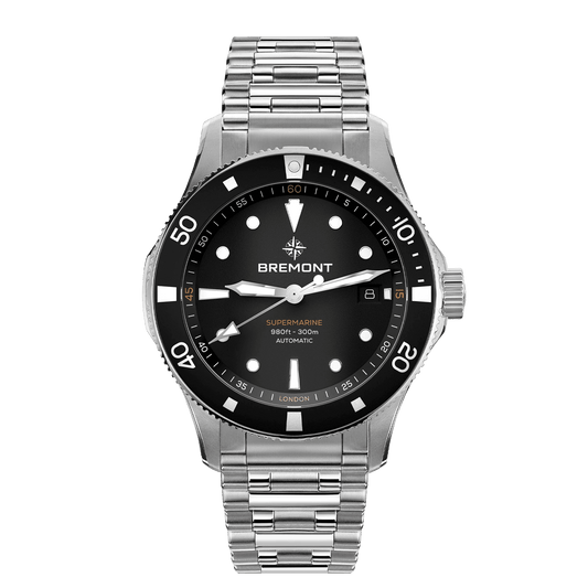 Bremont Supermarine 300M Date SM40-DT-SS-BK-B