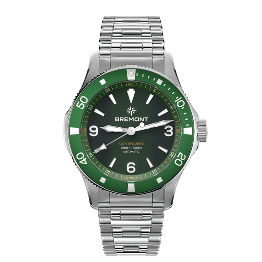 Bremont Supermarine 300M SM40-ND-SS-GN-B