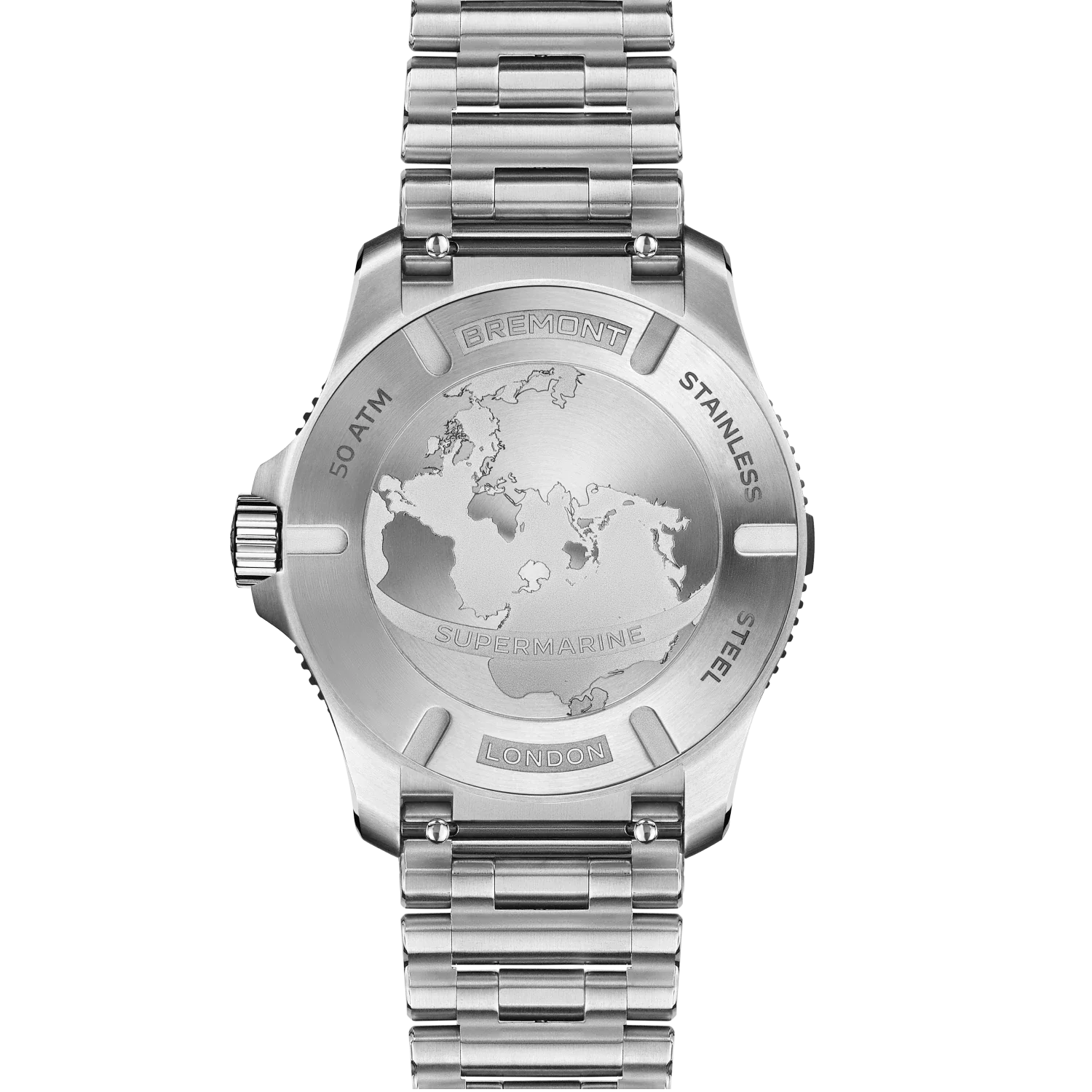 Bremont Supermarine 500m, Polar White SM43-DT-SS-WH-B