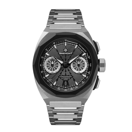 Bremont Supernova 41mm Chronograph Bracelet SN41-CHR-SS-BK-B