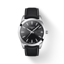 Load image into Gallery viewer, TISSOT GENTLEMAN BLACK LEATHER 40MM
