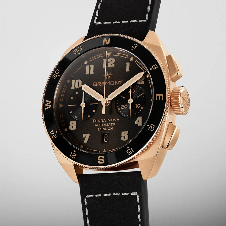 Bremont Terra Nova 42.5 Chronograph, Rose Gold TN42-CHR-RG-BR-L-S