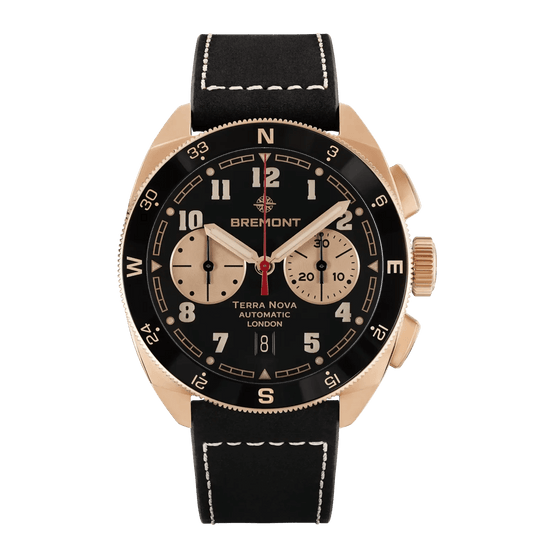 Bremont Terra Nova Jimmy Chin Chronograph, Rose Gold TN42JC-CHR-RG-BK-L-S
