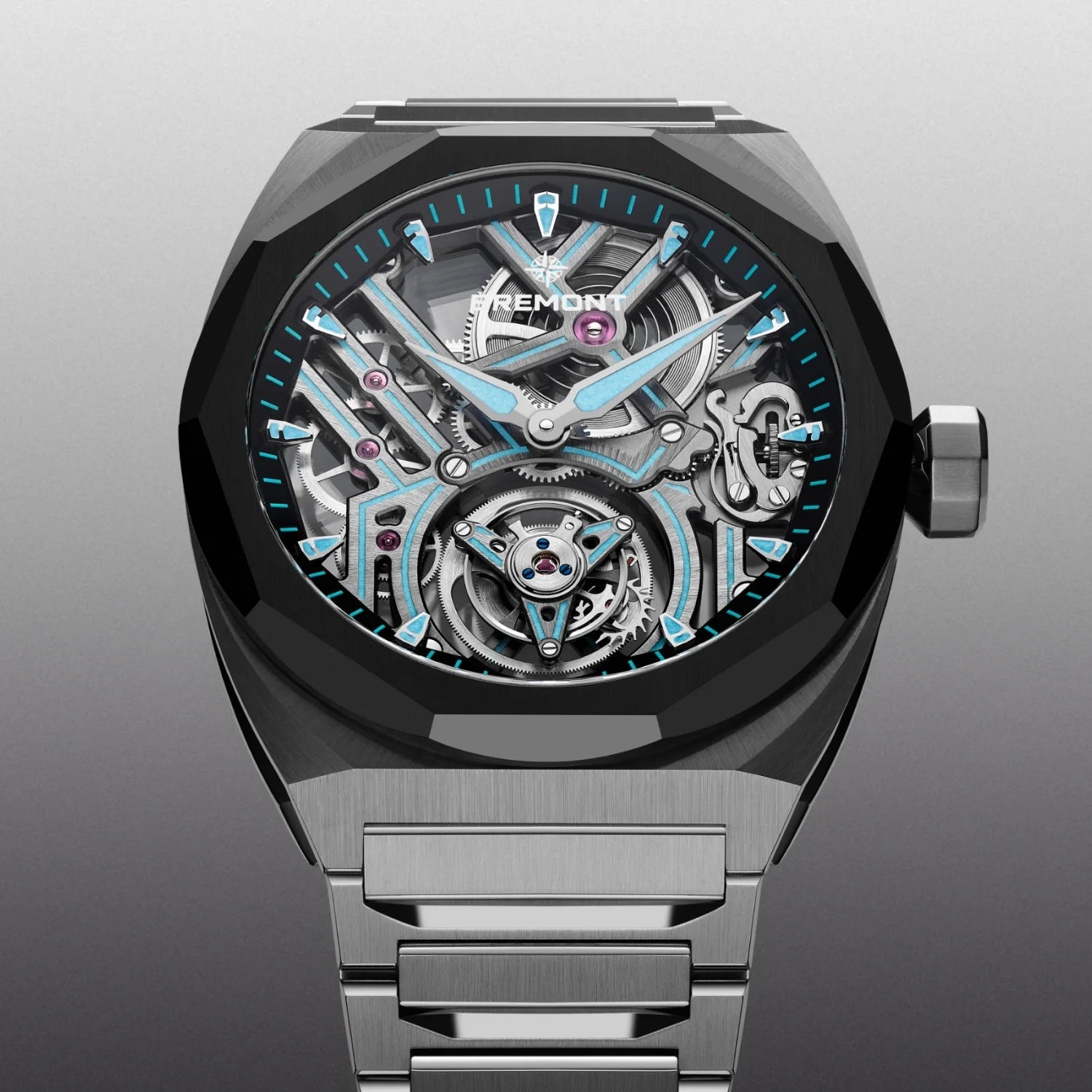 Bremont Supernova 41mm Tourbillon SN41-TOR-SS-ANSKL-B