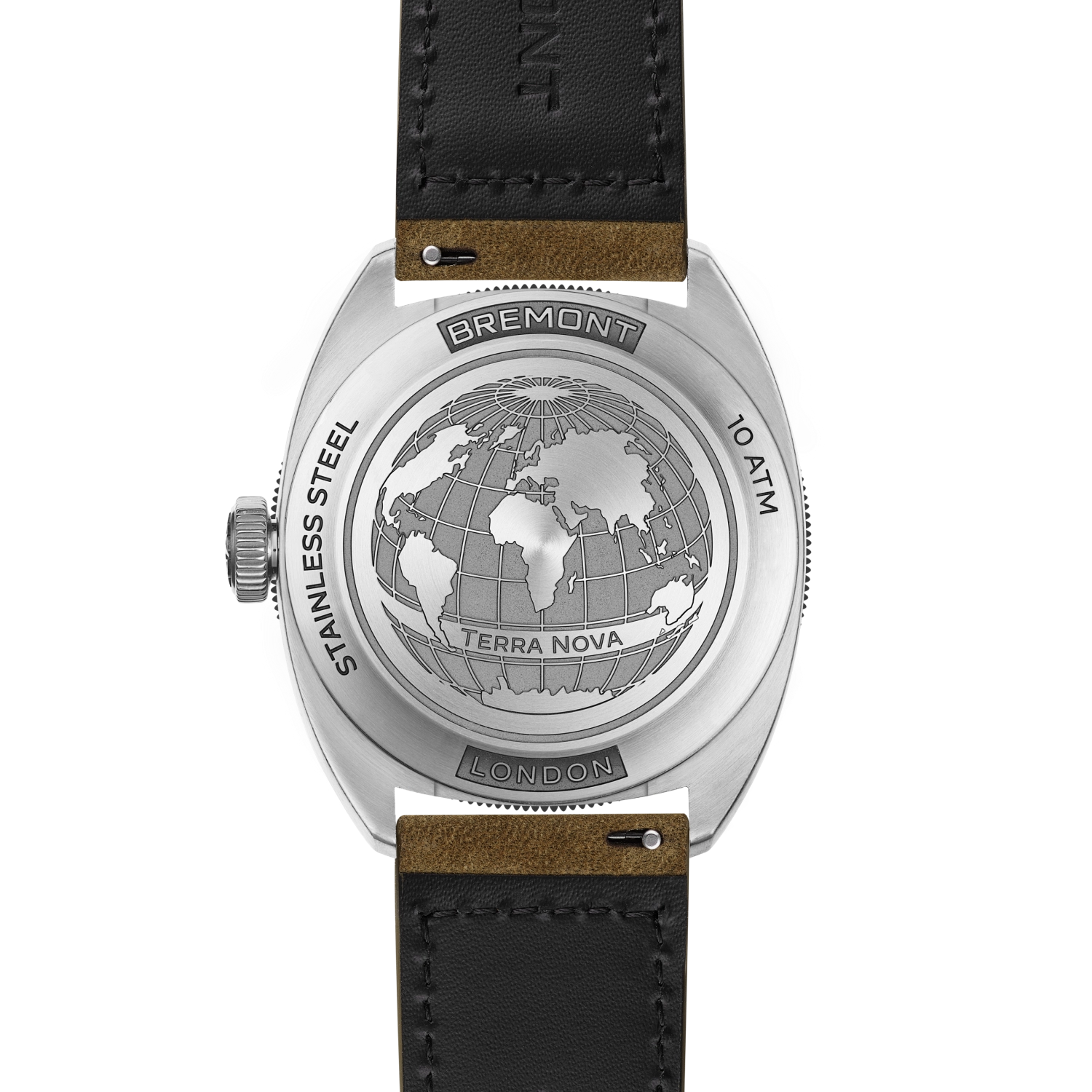 Bremont Terra Nova 40.5 Turning Bezel Power Reserve TN40-PWR-SS-GN-L-S
