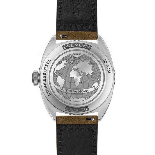 Bremont Terra Nova 40.5 Turning Bezel Power Reserve TN40-PWR-SS-GN-L-S