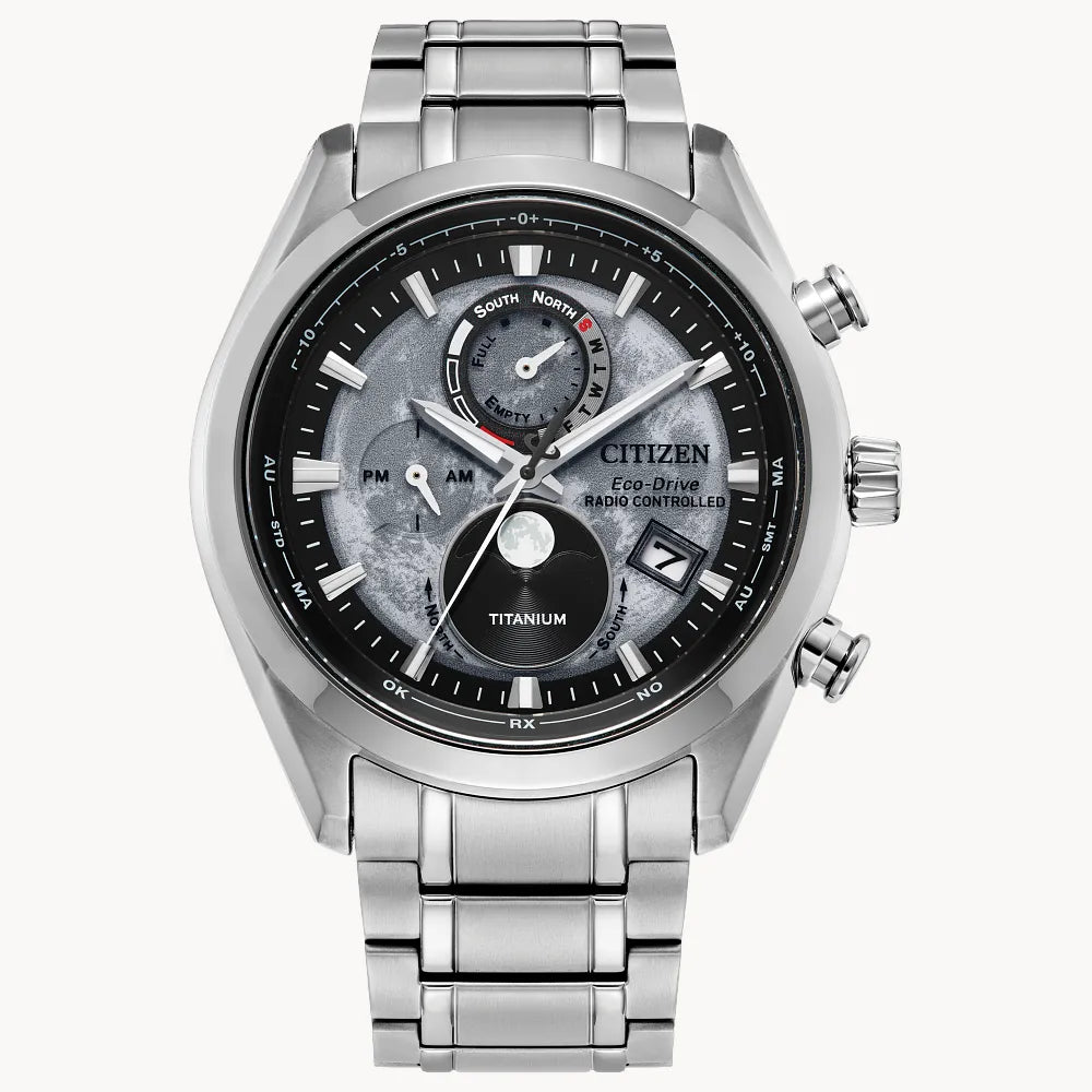 Citizen Tsuki-yomi A-T Atomic Timekeeping / Super Titanium™ BY1010-57H