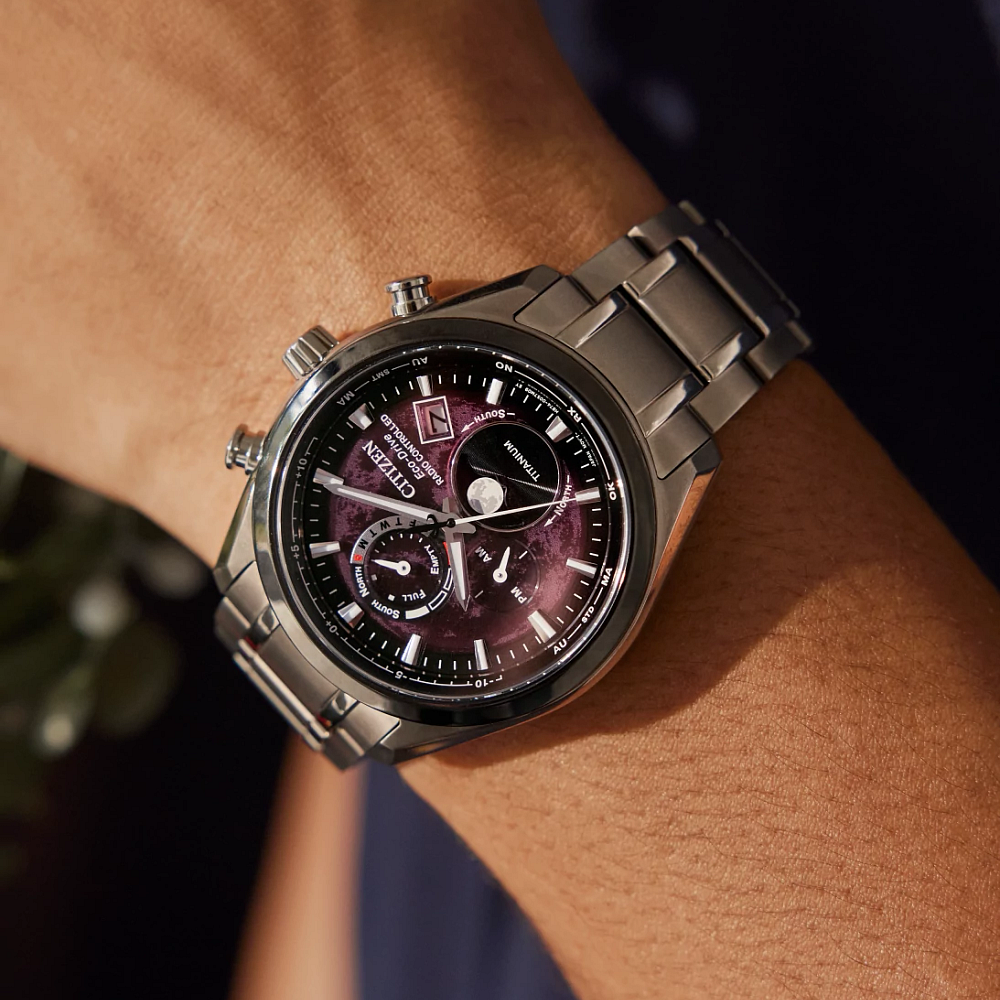 Citizen Tsuki-yomi A-T Atomic Timekeeping / Super Titanium™ BY1018-55X